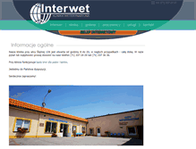 Tablet Screenshot of interwet.pl